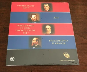 2011 Presidential Dollar Coins Uncirculated Set (PD) - Picture 1 of 2