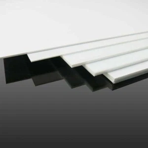 White Smooth ABS Sheet Panel Board Acrylonitrile Butadiene Styrene Multi Sizes - Picture 1 of 4