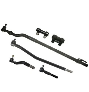 6 New Pc Kit Drag Link Tie Rods Assembly for Ford F250 F350 Super Duty 99-04 4WD - Picture 1 of 11