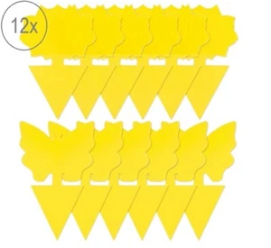 Gelbsticker Trauermücken Gelbtafeln Insektenfalle Stück Falle Kleber Gelbfalle - Bild 1 von 10