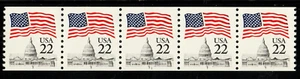 Scott 2115 22¢ Flag over Capitol  P#T1 MNH Free shipping in the USA - Picture 1 of 1
