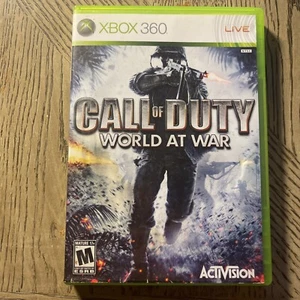 Call of Duty: World at War (Xbox 360, 2008) en caja original bien probado - Imagen 1 de 7