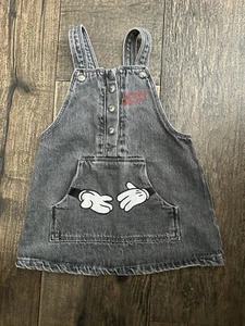 Bebé Niño Zara Disney Mickey Mouse Falda Mono Gris 12/18 Meses - Imagen 1 de 8