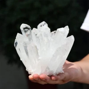 200-1000g+ Natural Clear Quartz Cluster,Mineral Specimen,Crystal gift Decoration - Picture 1 of 19