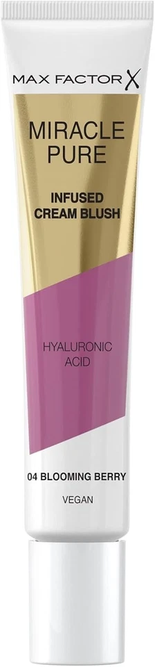 MAX FACTOR Miracle Pure Cream Blush 04 Blooming Berry 15ml - NEW - Image 1 of 1