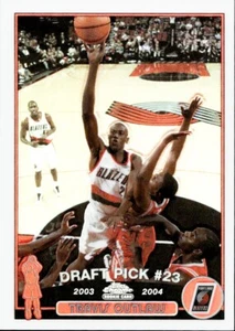 Travis Outlaw 2003-04 Topps Chrome Refractor #133 Rookie RC Trail Blazers - Bild 1 von 2