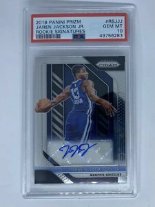 Jaren Jackson Jr. 2018-19 Prizm Rookie Signatures Autograph RC - PSA 10 GEM MINT - Bild 1 von 2
