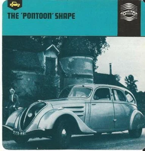 1978 Edito-Service, Automobile Rally Card, #14.15 The Pontoon Shape - Picture 1 of 1