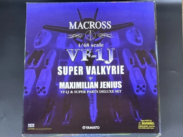 Macross 1/48 VF-1J Super Valkyrie Max Machine Super Parts DX Set Figure Japan - Image 1 of 4