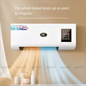 2000W Wall Mounted Air Conditioner Multiple Gear Cooling Heating Double Use 220V - Picture 1 of 17