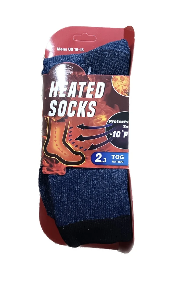 Mens Winter Socks Heated Socks -10 degrees Hunting Socks Acrylic Thermal Socks - Image 1 of 1