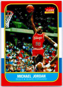 Michael Jordan Fleer Rookie #4 1996-97 Decade of Excellence