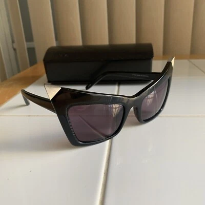 Gafas de sol Alexander Wang Cat 3 de Linda Farrow negras Japón leer descripción Foto 1 de 4
