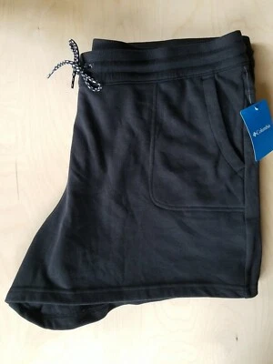 Новый с Ярлыками COLUMBIA женщин SUNRIDGE тянуть на шорты, размер XXL внутренний шов 5 черный - Изображение 1 из 4