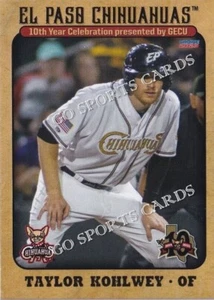 2023 El Paso Chihuahuas Taylor Kohlwey RC Novato San Diego Padres Ligas Menores - Imagen 1 de 1