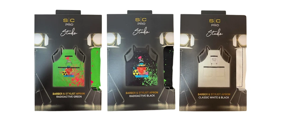 StyleCraft Studio Barber & Stylist Apron No-Tie Design Premium 100% Polyester - Image 1 of 1