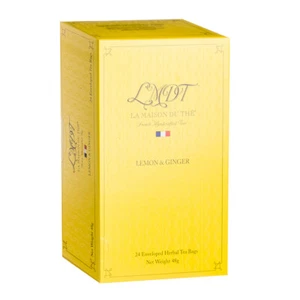 NEW LMDT Lemon & Ginger Enveloped Tea Bags 24pk - Picture 1 of 1