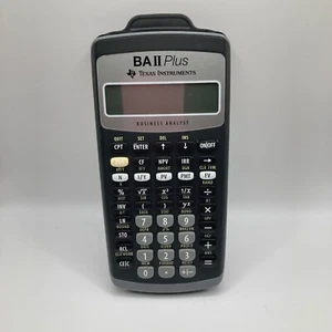Texas Instrument Calculator BA II Plus - Picture 1 of 4