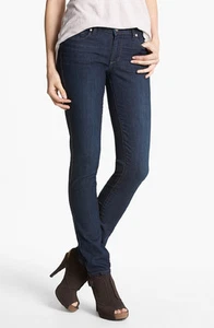 Neu mit Etikett Paige Damen Denim Skyline Mid-Rise Skinny Jeans Größe 26 in Rocco-Waschung NEU - Bild 1 von 12