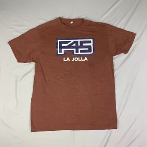 F45 Functional T Shirt Mens Medium Red Duke's La Jolla Training Gym Workout - Picture 1 of 10