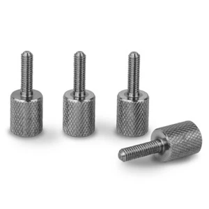 PrecisionGeek - M3.5 x 12mm S/Steel Thumb Screws with allen key socket 3mm 4pcs - Picture 1 of 1