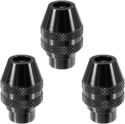 3PCS Dremel accessories Multi Chuck Keyless Drill Bit 4486 Rotary Tool Quick Hot - Image 1 of 4
