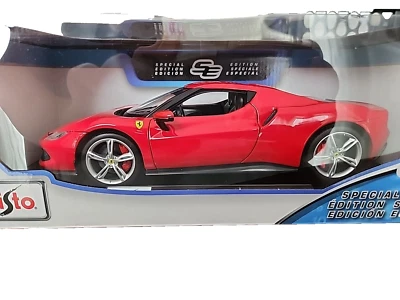 Maisto Ferrari 296 GTB Red Special Edition 1:18 Diecast - Sealed - Image 1 of 3