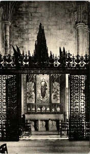 VTG Washington Cathedral Mount Saint Alban DC Chapel Postcard Triptych c.1920 - Picture 1 of 2