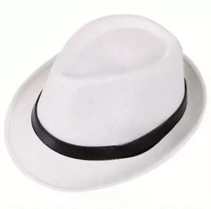 Andrea’s Deals Summer Straw Panama Hat White - Picture 1 of 1