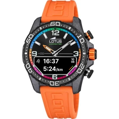 Reloj Lotus Connected D hombre 20000/7 correa silicona naranja - Imagen 1 de 3
