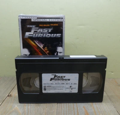 The Fast and the Furious VHS 2002 Special Edition Contains Bonus Footage - Image 1 of 4