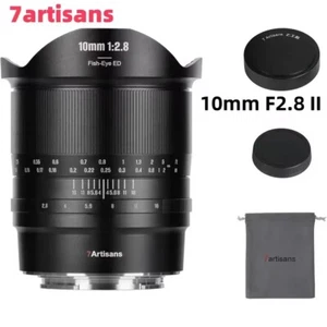7artisans 10mm F2.8 II Full Frame Fisheye Lens For Canon RF Nikon Sony L-Mount - Picture 1 of 9
