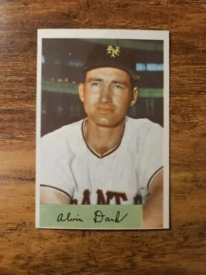 1954 Bowman Set-Break # 41 Alvin Dark EXMINT NM O/C New York Giants  - Image 1 of 3