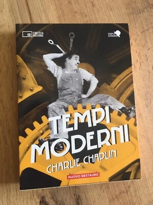 TEMPI MODERNI / Charlie Chaplin / Dvd + Libro CINETECA DI BOLOGNA Prima Edizione - Immagine 1 di 2