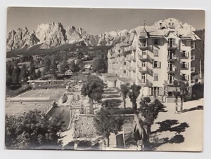 VE BL 05 Cortina Palace Hotel Cristallo viaggiata 1955 - Foto 1 di 1