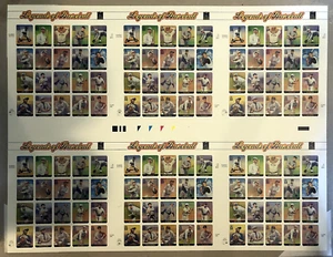 Legends of Baseball Full UNCUT PRESS SHEET Stamps-MNH S#3408 - Picture 1 of 3