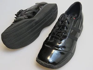 RIEKER Antistress Black Patent Leather Lace Up Shoes Women's US Size 6 EU 36 - Picture 1 of 11