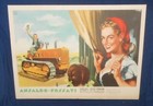 ansaldo - fossati calendario illustrato A. Ciriello 1951 trattore TCA 70