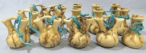 15 NATIVE AMERICAN NAVAJO HORSEHAIR WEDDING VESSEL VASES CERAMIC POTTERY SIGNED - Picture 1 of 6