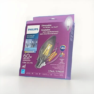 Light Bulb Philips 60W One Box Of 3 Pack - Image 1 of 2