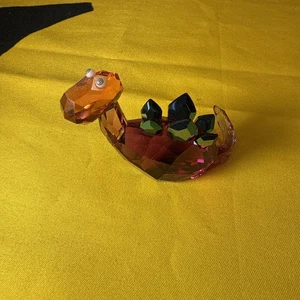 Swarovski Crystal Stephanie Stegosaurus Lovelots Dinosaur Figurine #1143452 - Picture 1 of 6