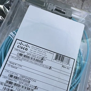 Câble CISCO SFP-25G-AOC5M - 25G AOC SFP28 d'origine neuf scellé 5M - 10-3239-01 - Photo 1/2