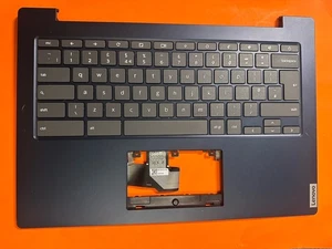 Genuine Lenovo Ideapad 3 CB-14IGL05 Palmrest UK Keyboard Housing AM23U000600 - Afbeelding 1 van 8