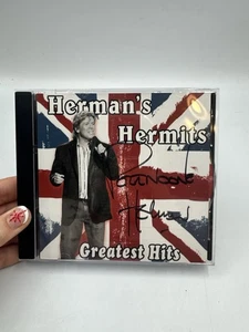 Herman's Hermits Peter Noone Hand Signed Autographed Greatest Hits CD - Picture 1 of 4