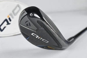 Taylormade Qi10 #4 Hybrid / 22 Degree / Regular Flex Fujikura Ventus TR Blue 6 - Picture 1 of 9