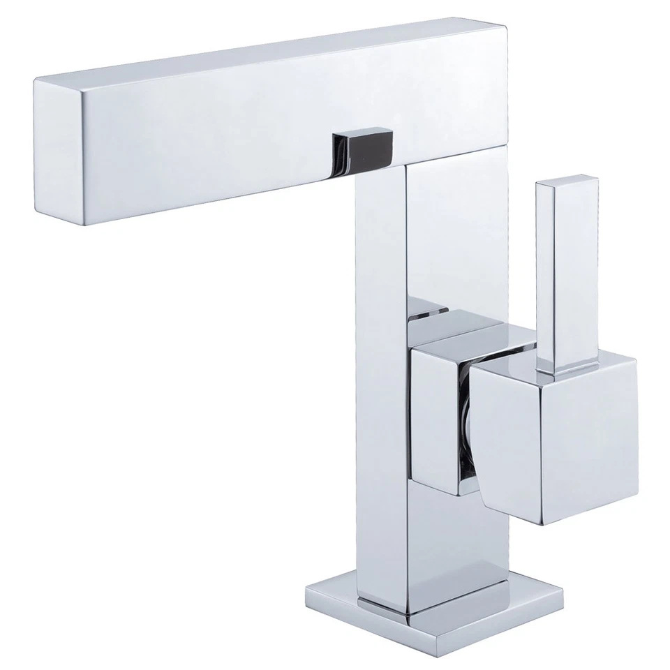 Moderno Design Bagno Lavabo Miscelatore Monocomando Cromo Rubinetto Sanlingo - Immagine 1 di 1