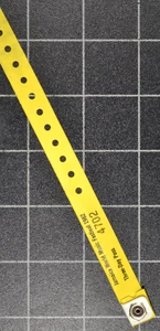 GRATEFUL DEAD - THE CLASH - JAMAICA WORLD MUSIC FESTIVAL -CONCERT WRISTBAND 1982 - Picture 1 of 5