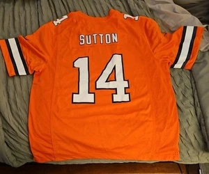 Unsigniertes SUTTON individuelles Denver orange genähtes Fußball Trikot Xxl ONFIELD - Bild 1 von 5