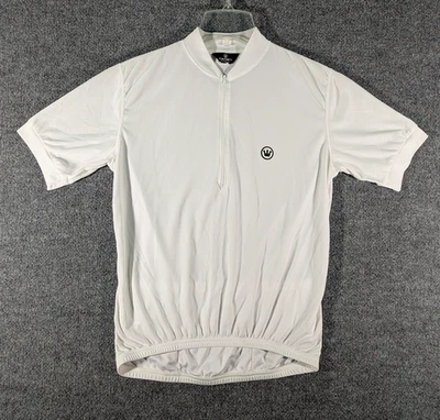 Camiseta deportiva de ciclismo Canari Cyclewear bolsas traseras blancas - mediana para hombre Foto 1 de 4