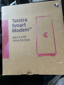 Telstra Smart Modem Gen 3 | WiFi 6 AX | WPA3 | Dual Band | Latest Generation - Picture 1 of 4